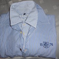 Мъжка риза с къс ръкав и двойна яка McNeal, снимка 1 - Ризи - 22421993