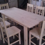 Кухненска маса с 6бр столове, снимка 1 - Маси - 10826007