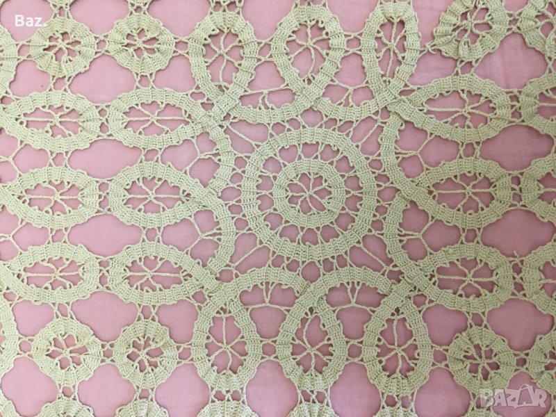 Покривка плетена на една кука, снимка 1