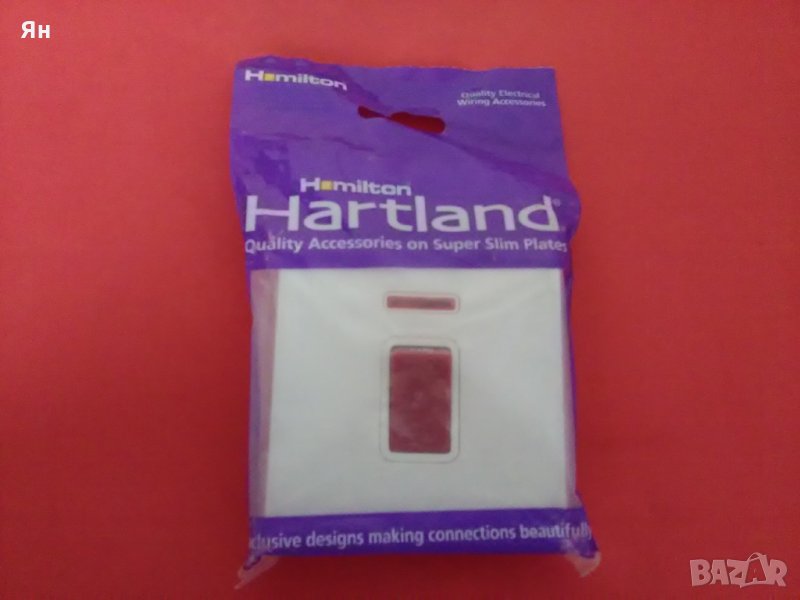  Английски Качествен Двуполюсен Ключ 'HAMILTON' с Неон-45А , снимка 1