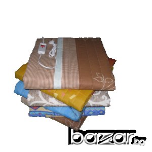 Нови! 3 Размера Електрическо одеало одеяло и възглавница -български- 2 години гаранция, снимка 1