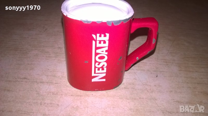 nesscafe-метална запалка за колекция-5х5х4см, снимка 1