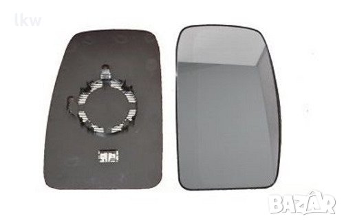 Стъкло за огледало с подгряване горна част за Opel Movano-2010-Шоф. или Пасаж. страна, снимка 1