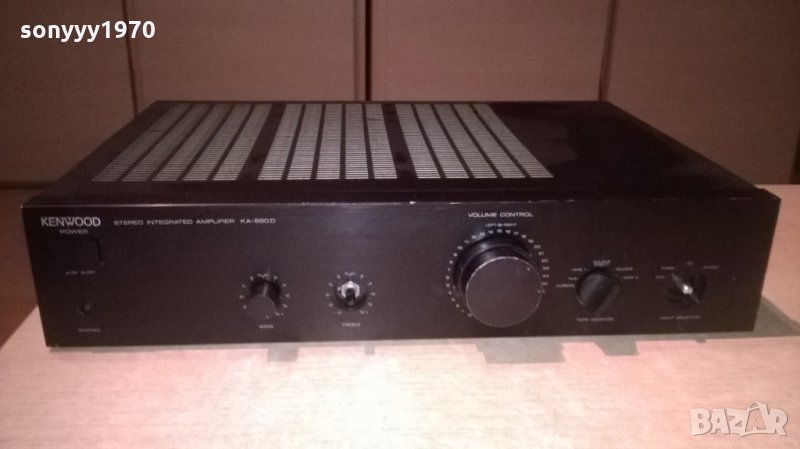 kenwood ka-550d stereo amplifier-made in japan-swiss, снимка 1
