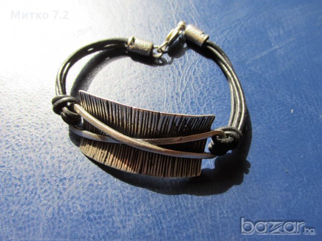 дамска сребърна гривна - 3