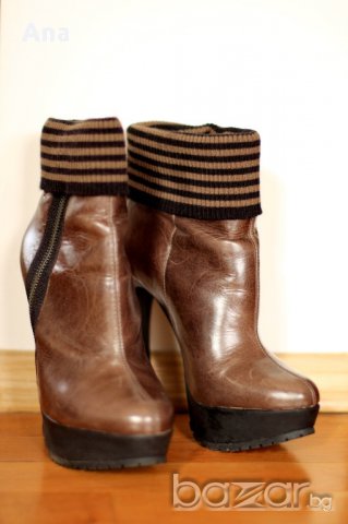 Боти Carvela естествена кожа оргинални, снимка 5 - Дамски боти - 12162234