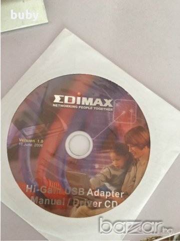 USB WiFi приемник EDIMAX, снимка 2 - Рутери - 15840575