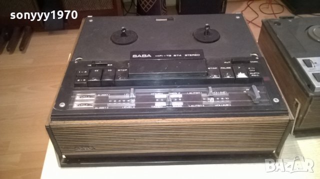 HIFI АНТИК-saba & grundig-ретро ролки-внос швеицария