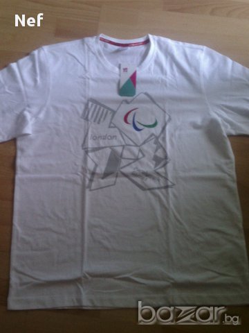 Нова тениска London Logo Paralympic, оригинал, снимка 4 - Тениски - 11119135