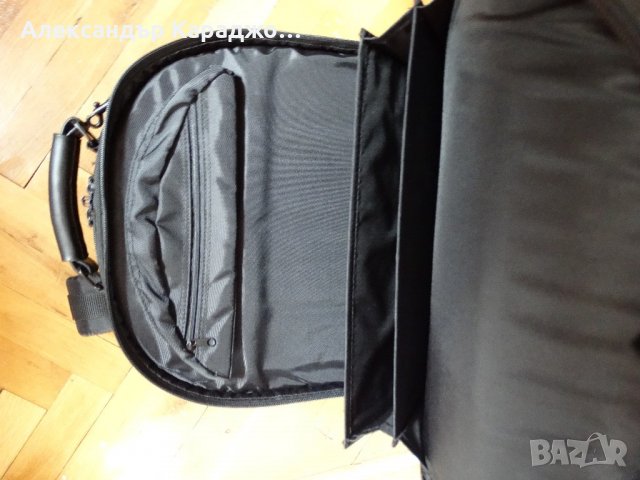 Бизнес чанта + раница с отделения за лаптоп, документи и багаж, снимка 7 - Чанти - 21924391