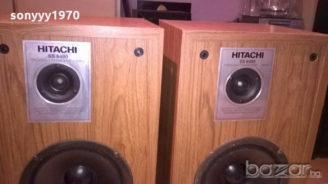 hitachi ss-8490-тонколони 2бр-внос англия-52х29х27см, снимка 3 - Тонколони - 19845395