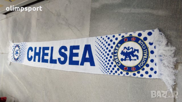 шал плетен Chelsea нов размери 18х155см, снимка 1 - Футбол - 26132931