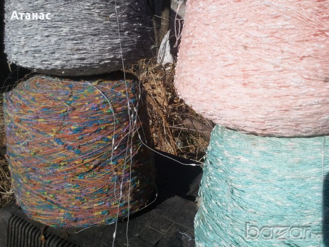 прежда букле и лен и памук 10 лв за кг , снимка 4 - Други спортове - 16751960
