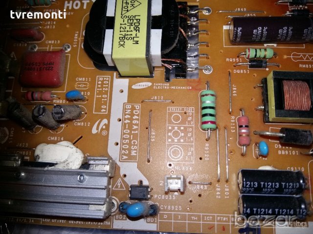 POWER SUPPLY BN44-00502A PD46A1_CSM, снимка 2 - Части и Платки - 19916376
