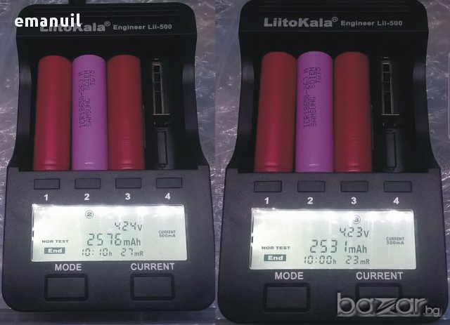 Зарядни Liitokala и POWER BANK преносима батерия с зарядно и екстри, снимка 14 - Оригинални батерии - 15514822