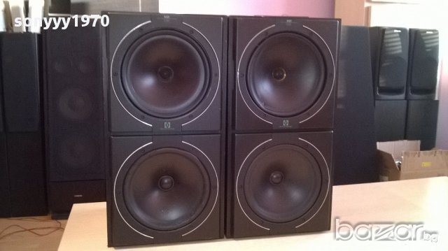 kef c55-imp 4 ohms/2х150watts-made in england-внос швеицария, снимка 2 - Тонколони - 12578158
