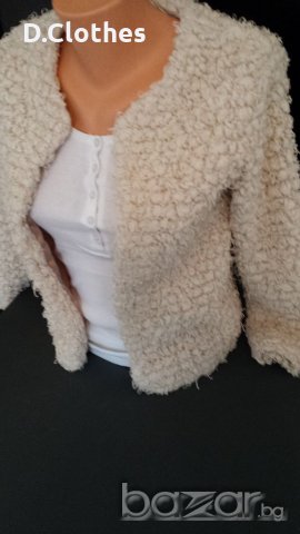 Пухено сако S, снимка 3 - Сака - 17215099