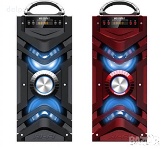 Преносима активна тонколона MS-191BT 2×4, снимка 1