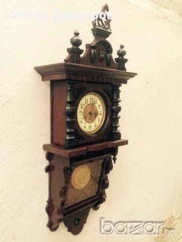 Старинен часовник Friedrich Mauthe Germany от нач.ххв., снимка 2 - Други - 13458842