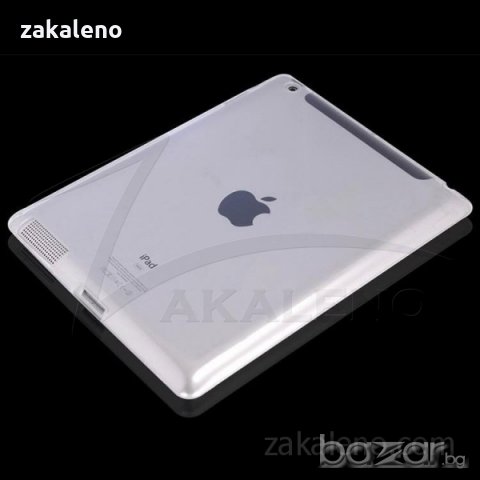 Силиконов калъф гръб за Apple iPad 2, 3, 4