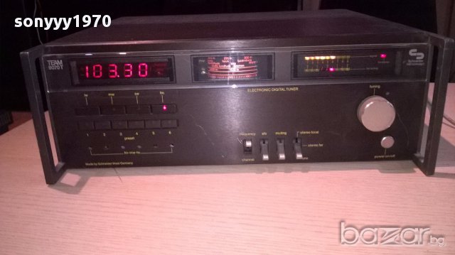 schneider team-6070t hi-fi retro tuner-внос швеицария, снимка 15 - Ресийвъри, усилватели, смесителни пултове - 12728438