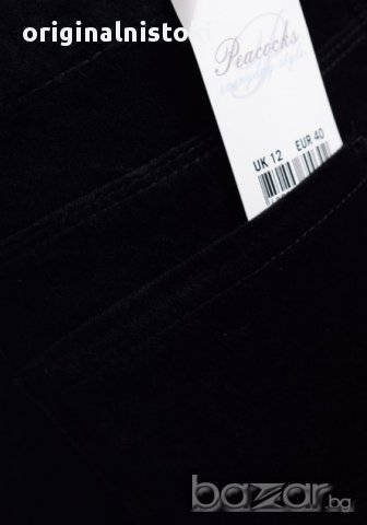 Дамски джинси без райе панталон Peacocks, снимка 5 - Панталони - 17260263
