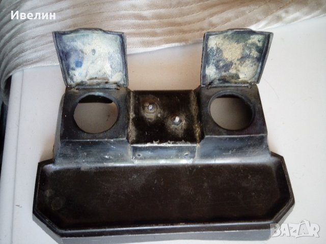 стара метална мастилница, снимка 3 - Антикварни и старинни предмети - 22196341