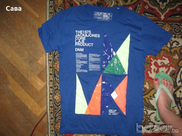 Тениски JACK&JONES  мъжки,размер Л и С, снимка 3 - Тениски - 18971332