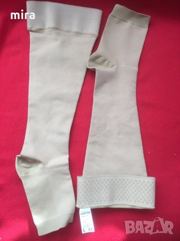 Еластични компресионни чорапи без пръсти BELSANA classik met katoen R и L