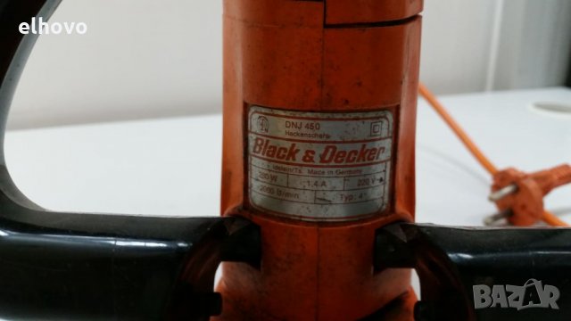 Електрически храсторез Black&Decker DNJ 450 , снимка 4 - Градинска техника - 25675677