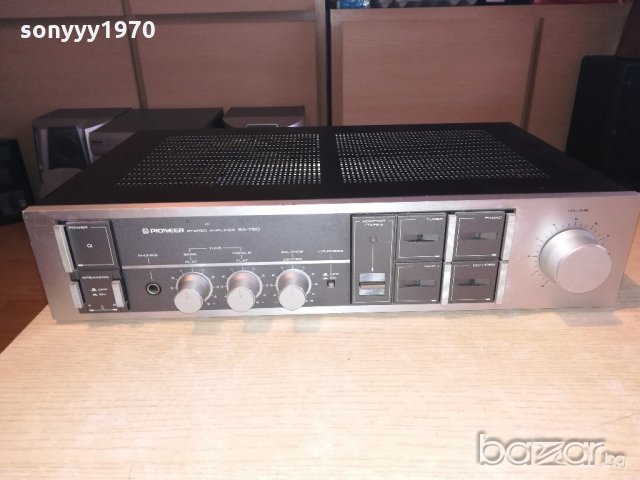 &pioneer sa-750 amplifier-made in japan-внос швеицария, снимка 8 - Ресийвъри, усилватели, смесителни пултове - 20692106