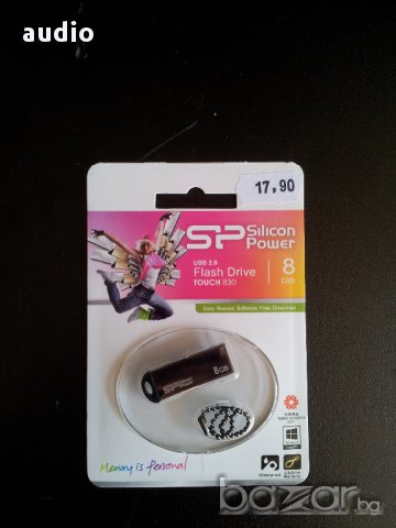 Продавам  USB флаш памет Silicon power T830 8GB, снимка 1
