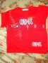червена тениска, снимка 1 - Детски тениски и потници - 22221002