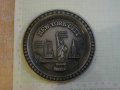 Възпоменателен метален плакет от Ню Йорк, снимка 1 - Други ценни предмети - 13912431