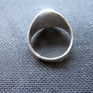 Старинен сребърен пръстен  - 6, снимка 8 - Пръстени - 17292546