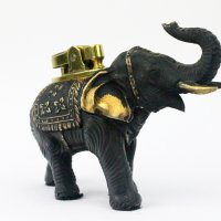 Ретро запалка колекционерска Слон, снимка 6 - Колекции - 25438034