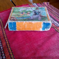 Стара детска игра с кубчета, снимка 1 - Антикварни и старинни предмети - 23729322