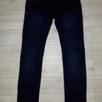 Тъмно сини дамски дънки марка Fanco Jeans, снимка 1 - Дънки - 24023857