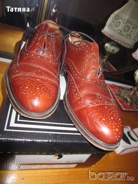 Мъжки кожени обувки - Kricket, снимка 1
