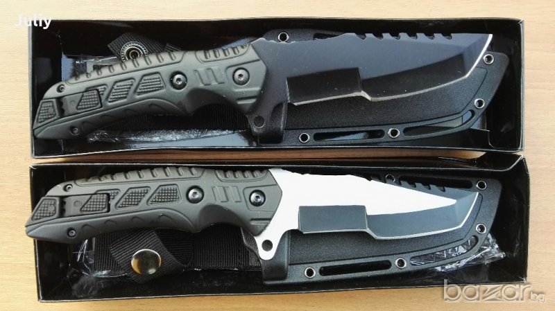 Тактически нож за оцеляване /магнезиева запалка/, снимка 1