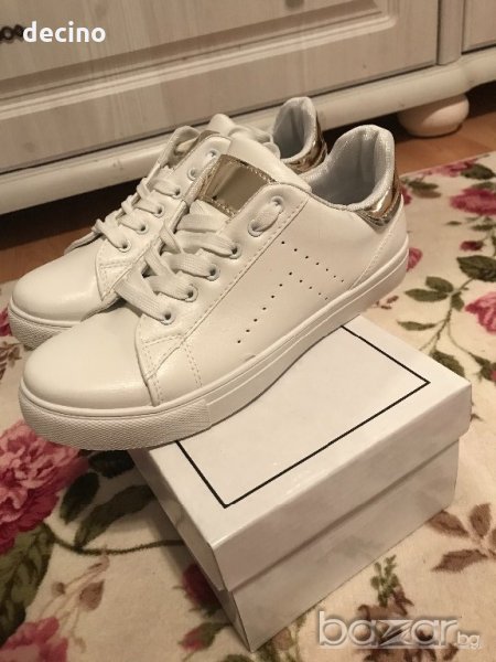 Нови Бели обувки/кецове , снимка 1