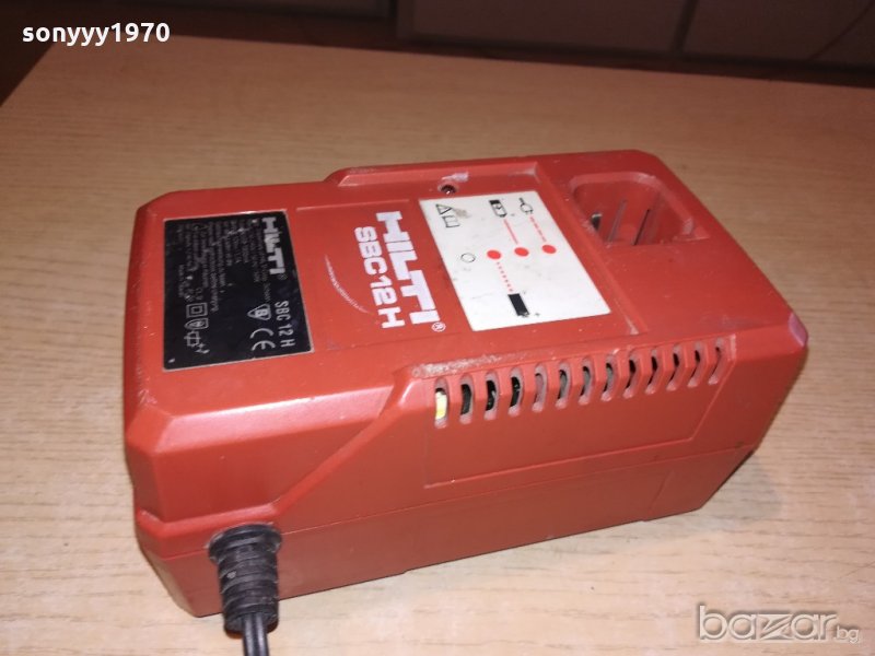 hilti sbc12h-battery charger-внос швеицария, снимка 1