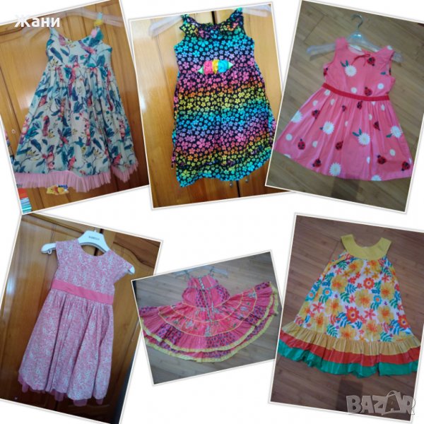 Роклички за лятото 4-5-6, снимка 1