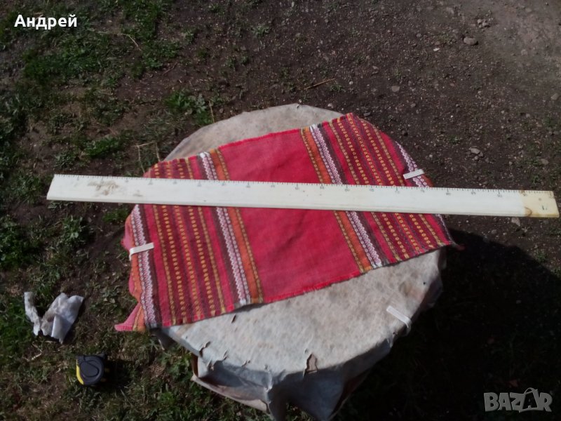 Стара линия,линеал, снимка 1