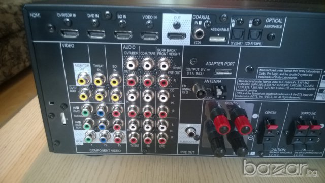 pioneer vsx-521-k-5hdmi-bluetooth-audio/video-multi-channel receiver-от швеицария, снимка 13 - Ресийвъри, усилватели, смесителни пултове - 7524198