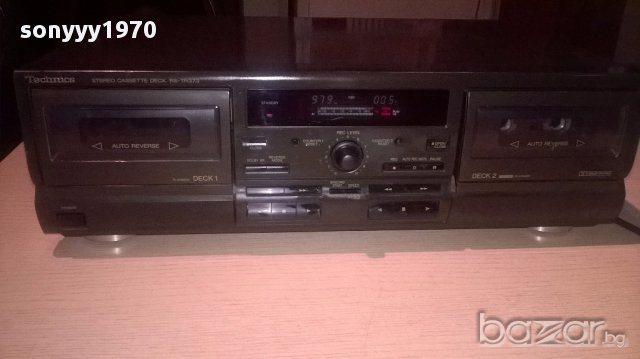 Technics rs-tr373 deck-made in japan-внос швеицария, снимка 8 - Ресийвъри, усилватели, смесителни пултове - 13693810