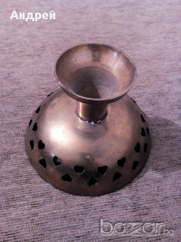Бронзова купа, снимка 4 - Антикварни и старинни предмети - 17712892