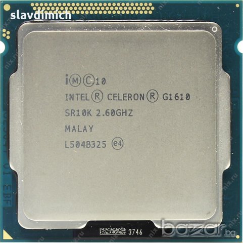 Процесор Intel celeron g1610 socket 1155, 2,6 Ghz, 2MB, , снимка 1