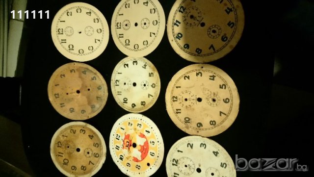 Циферблати от часовници 