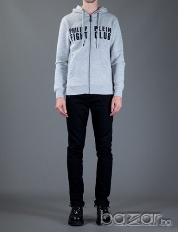 PHILIPP PLEIN FIGHT CLUB MUHAMMAD ALI Мъжко Горнище тип Суичър size S, снимка 3 - Суичъри - 7023628